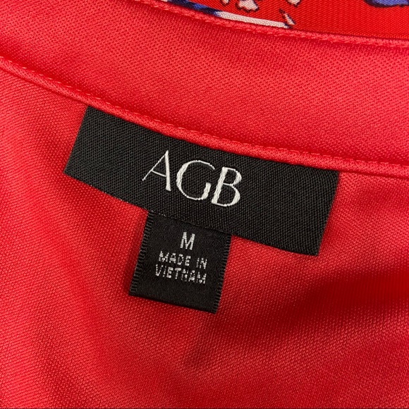 AGB Top with Ruffled Sleeve - Size Medium - Picture 2 of 9